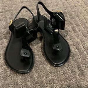 Black Bow Mel By Melissa Sandals